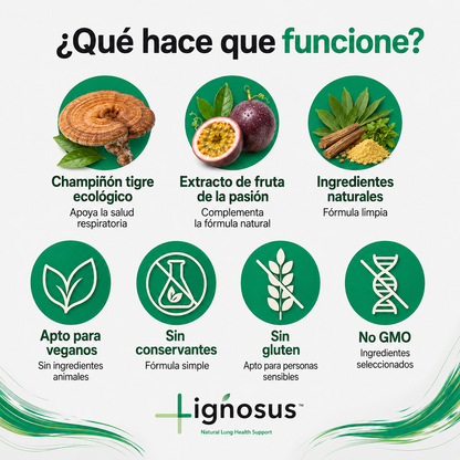 Lignosus | Mejor suplemento natural para la salud respiratoria