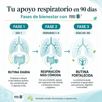 Resbiotic | Probiotico para la salud respiratoria