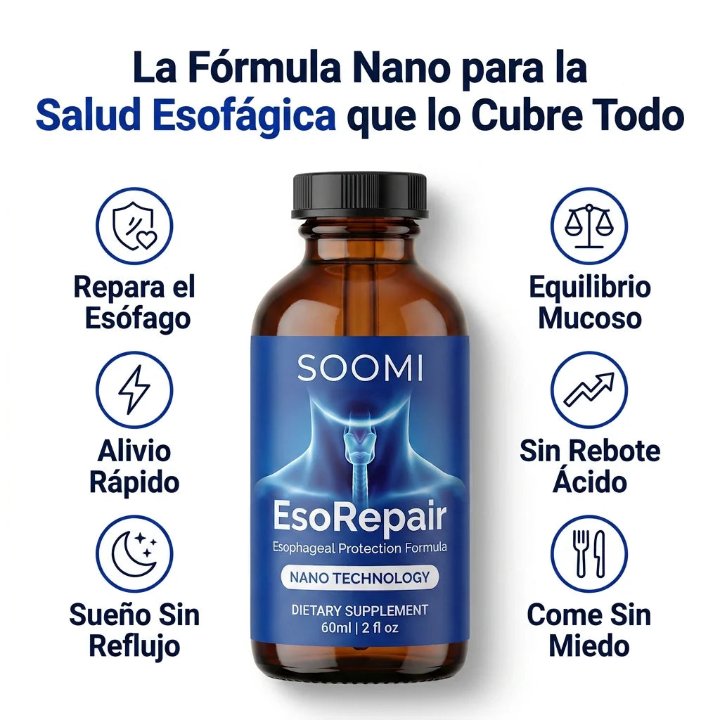 Soomi EsoRepair™ | Reparador esofágico nano-sublingual
